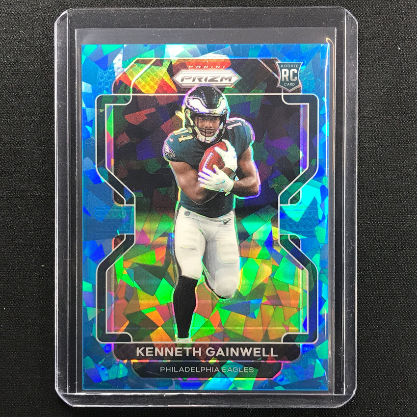 2021 Prizm Kenneth Gainwell Rookie Blue Ice 59/99