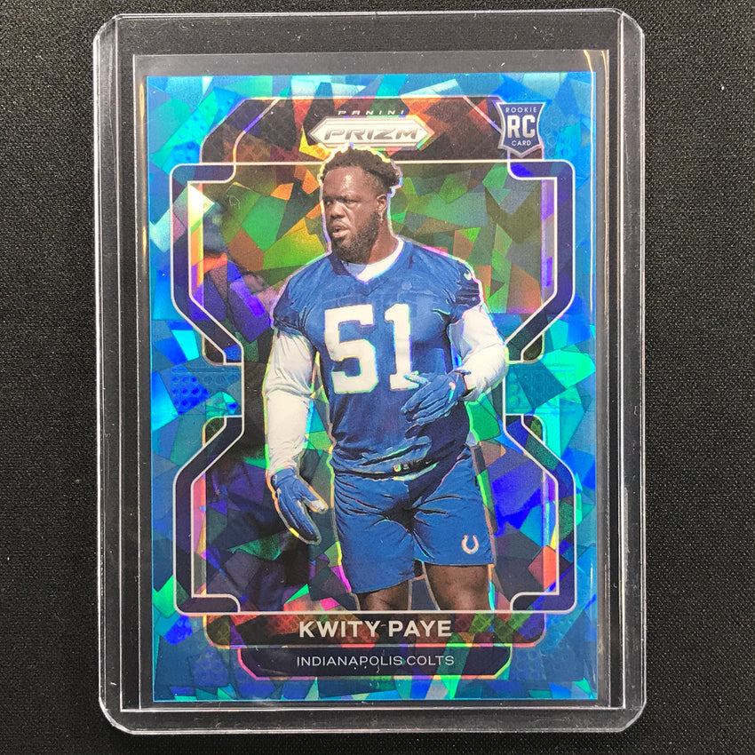 2021 Prizm Kwity Paye Rookie Blue Ice 18/99