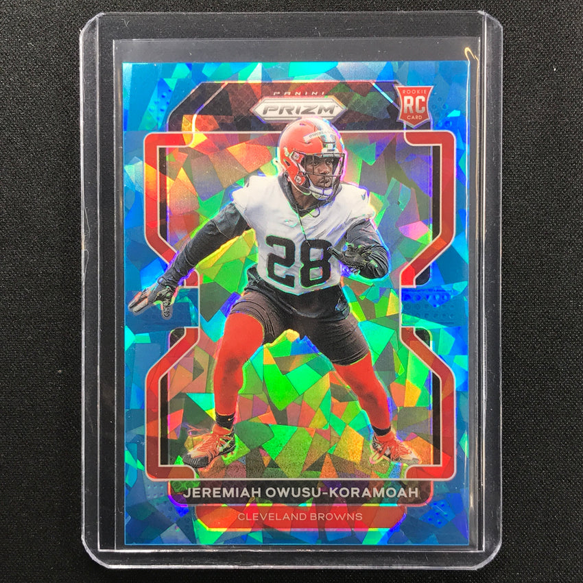 2021 Prizm Jeremiah Owusu-koramoah Rookie Blue Ice 96/99