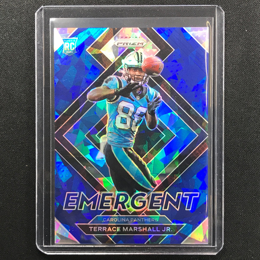 2021 Prizm Terrace Marshall Jr. Emergent Rookie Blue Ice 28/99
