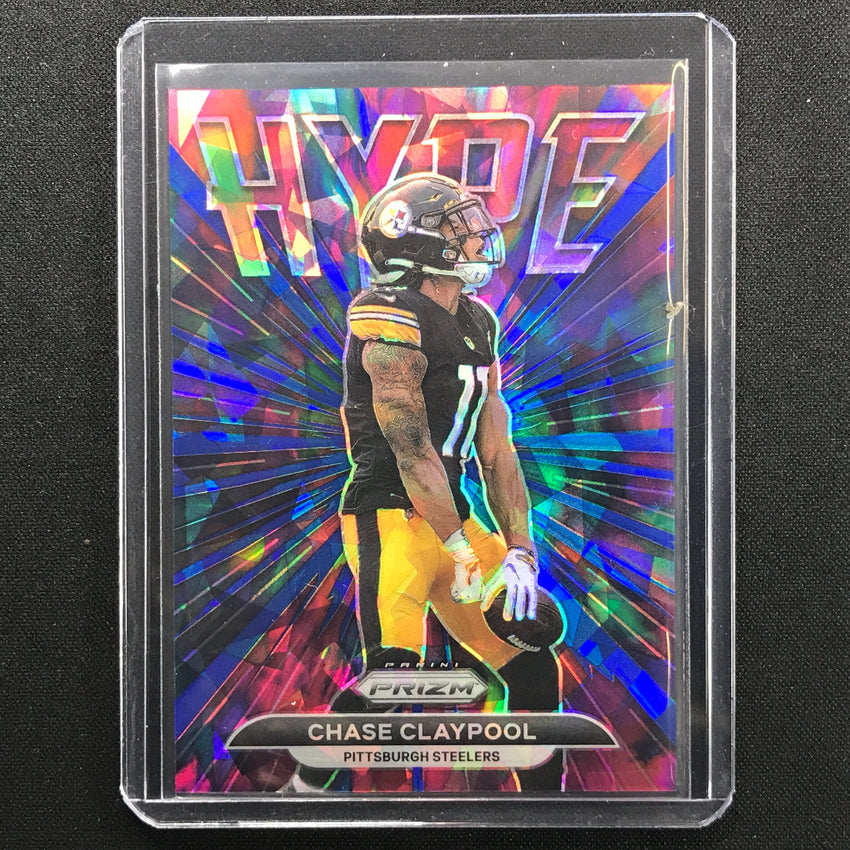 2021 Prizm Chase Claypool Hype Blue Ice 56/99