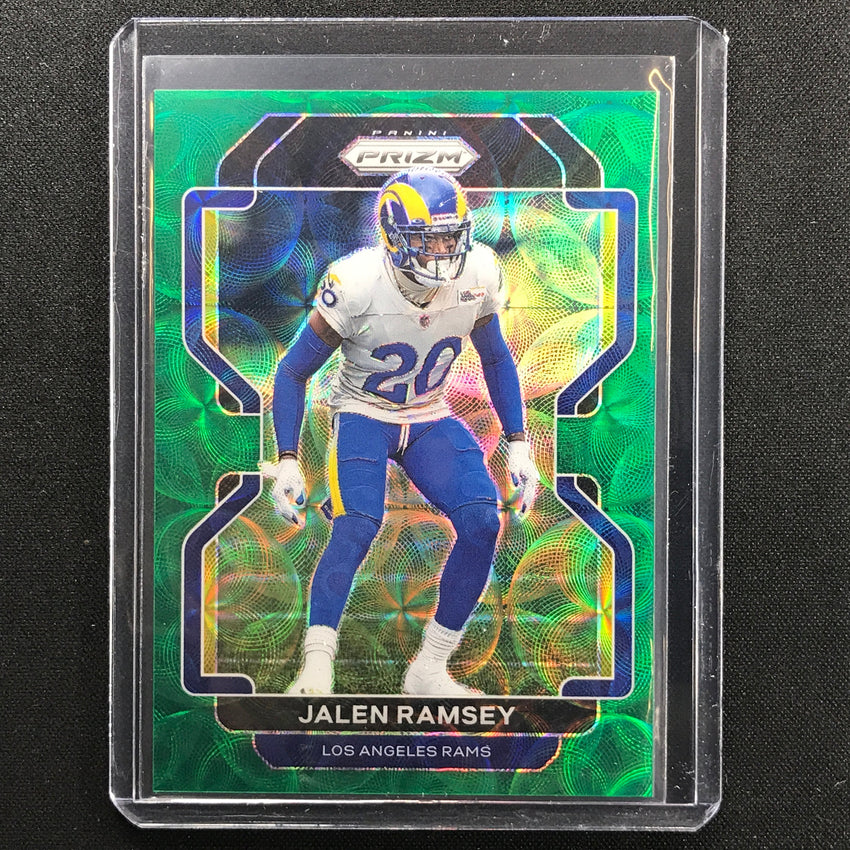 2021 Prizm Jalen Ramsey Green Scope 29/75