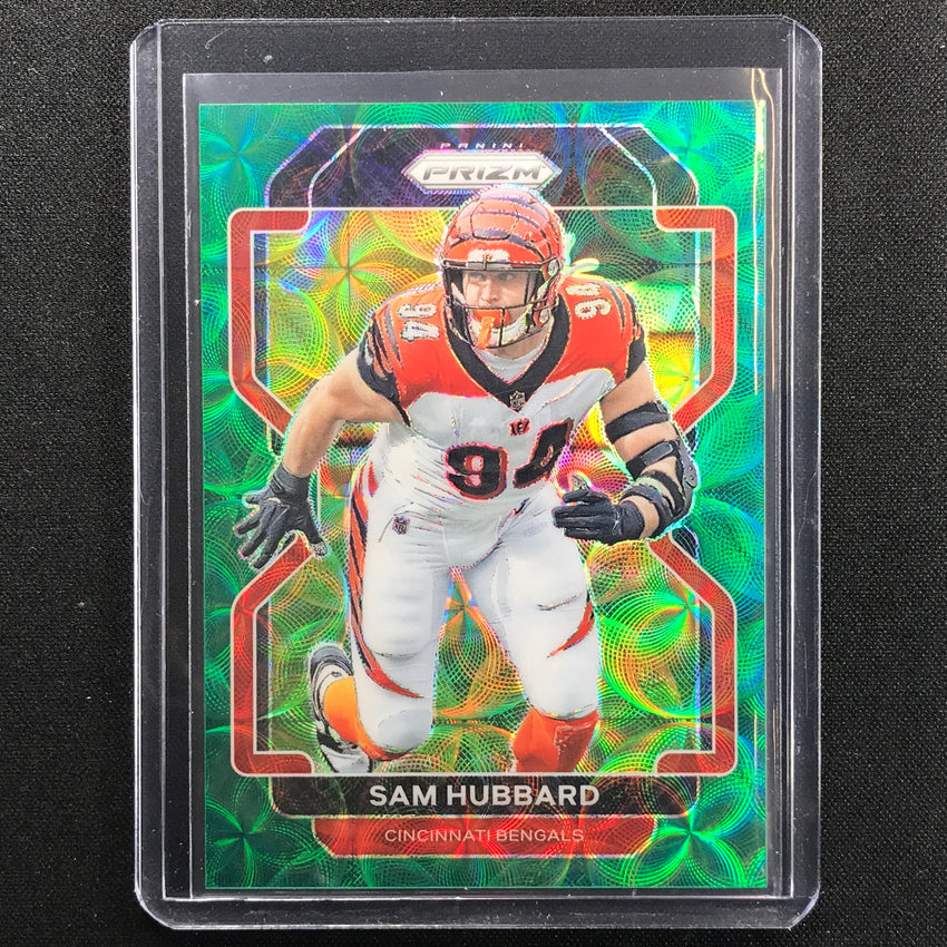 2021 Prizm Sam Hubbard Green Scope 49/75