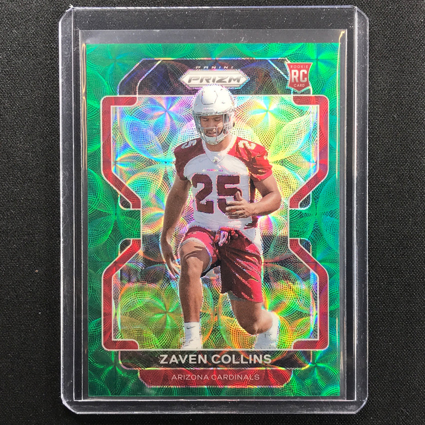 2021 Prizm Zaven Collins Rookie Green Scope 17/75