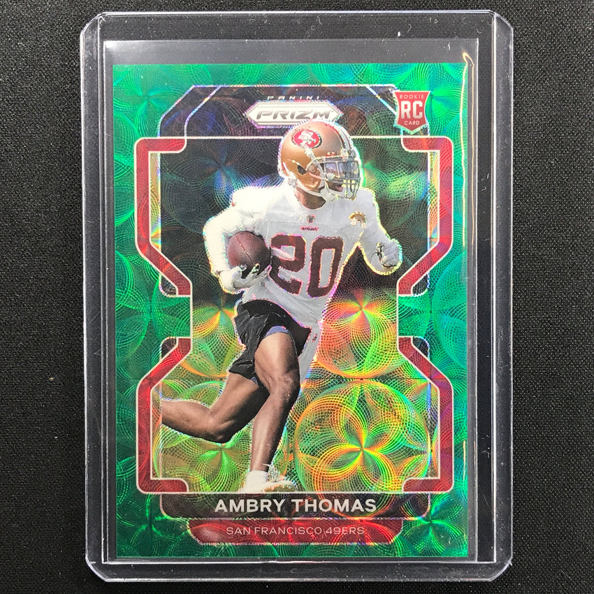 2021 Prizm Ambry Thomas Rookie Green Scope 41/75