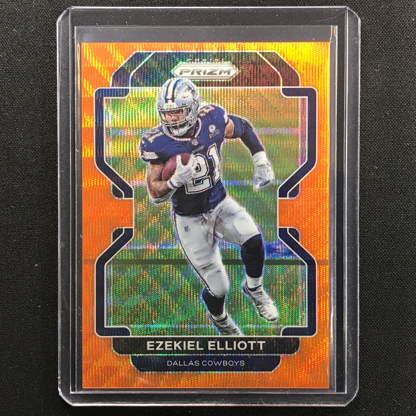 2021 Prizm Ezekiel Elliott Orange Wave 36/60