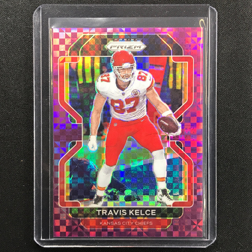 2021 Prizm Travis Kelce Purple Power 42/49