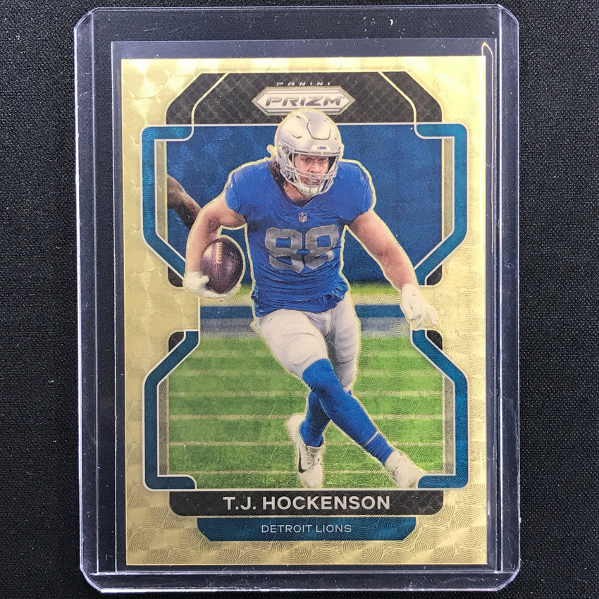 2021 Prizm T.j. Hockenson Gold Vinyl 1/5