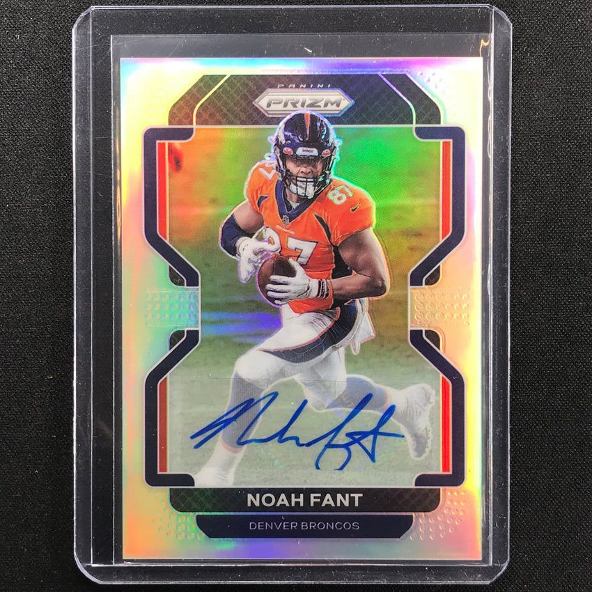 2021 Prizm Noah Fant Base Autographs Prizm Silver No 200