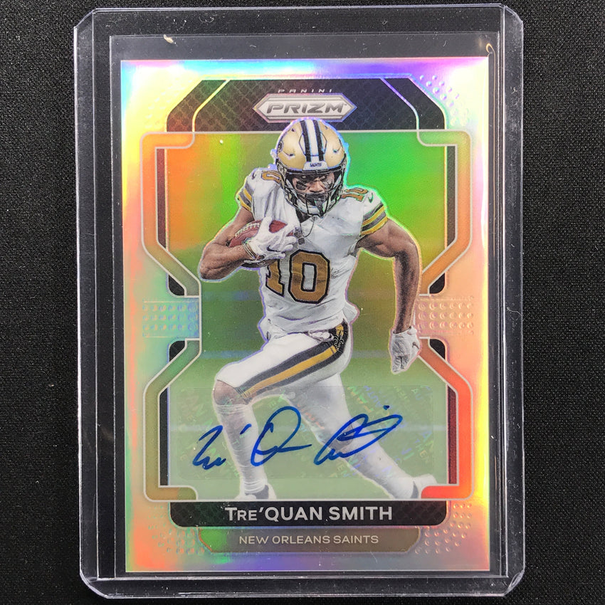 2021 Prizm Trequan Smith Base Autographs Prizm Silver No 302