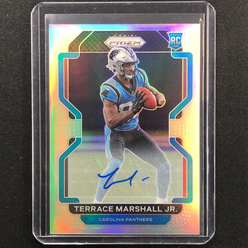 2021 Prizm Terrace Marshall Jr. Rookie Autographs Prizm Silver No 348