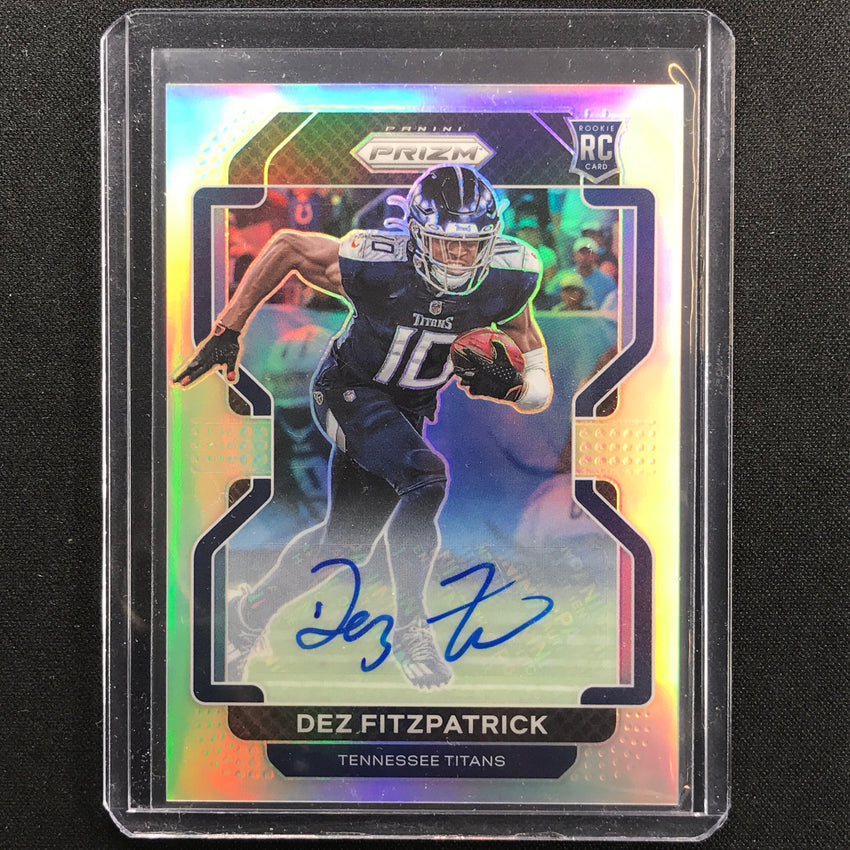 2021 Prizm DEZ FITZPATRICK Rookie Autographs Prizm Silver #366