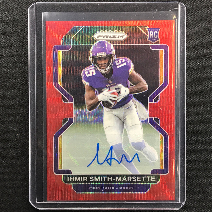 2021 Prizm Ihmir Smith-marsette Rookie Autographs Red Wave 24/149