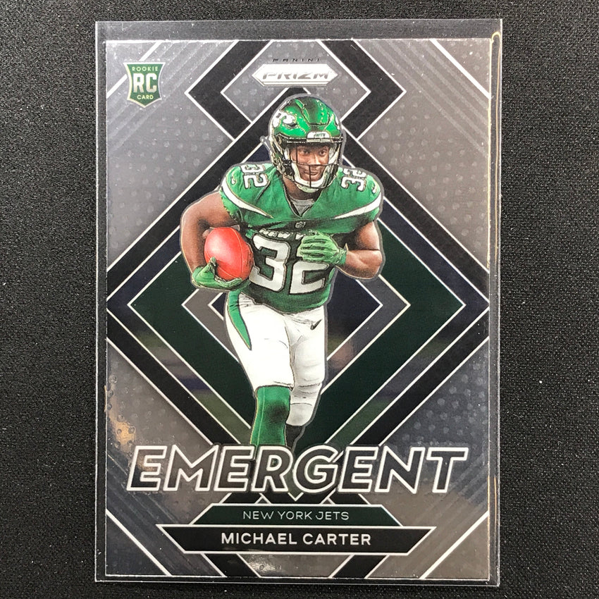 2021 Prizm MICHAEL CARTER Emergent Rookie Base #20