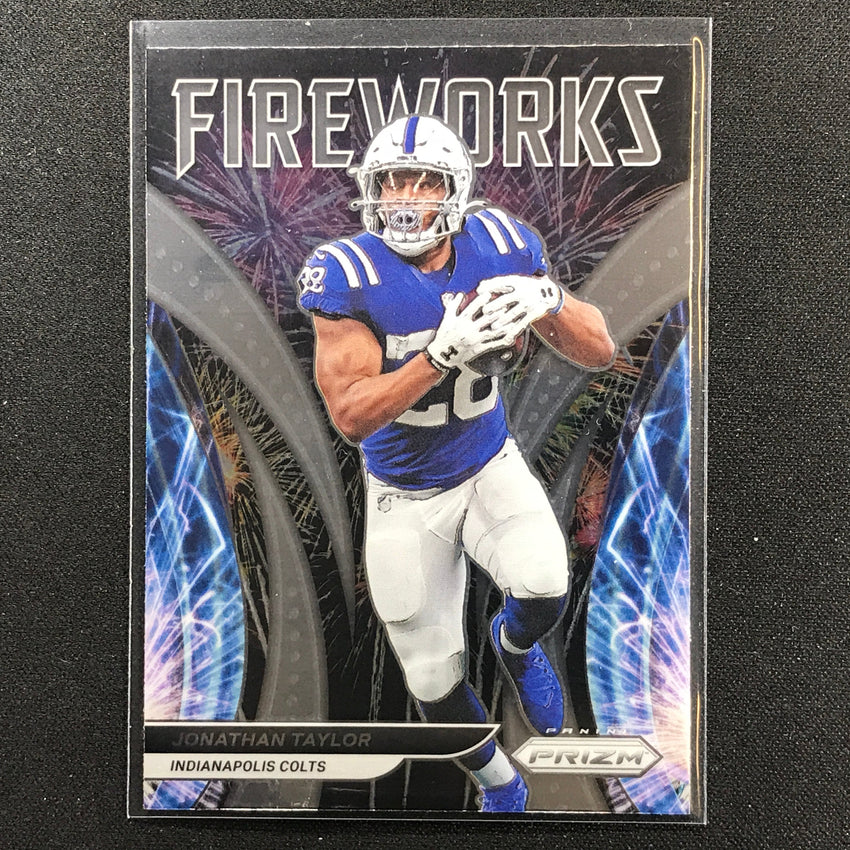 2021 Prizm Jonathan Taylor Fireworks Base No 3