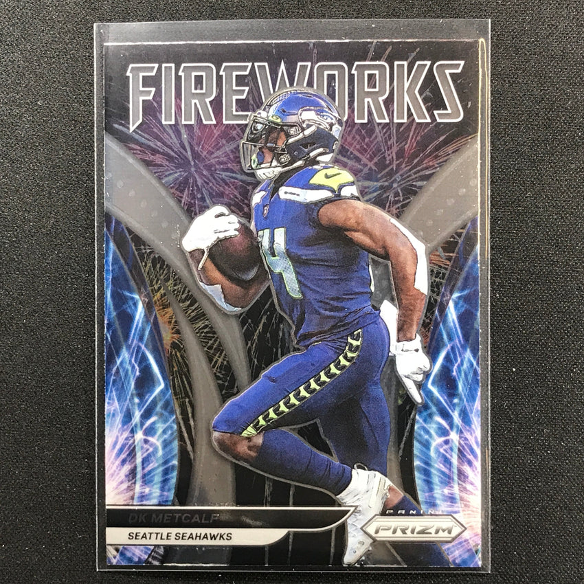 2021 Prizm Dk Metcalf Fireworks Base No 10