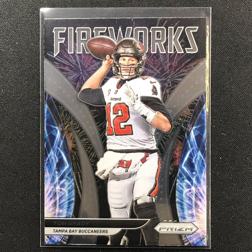 2021 Prizm Tom Brady Fireworks Base No 16