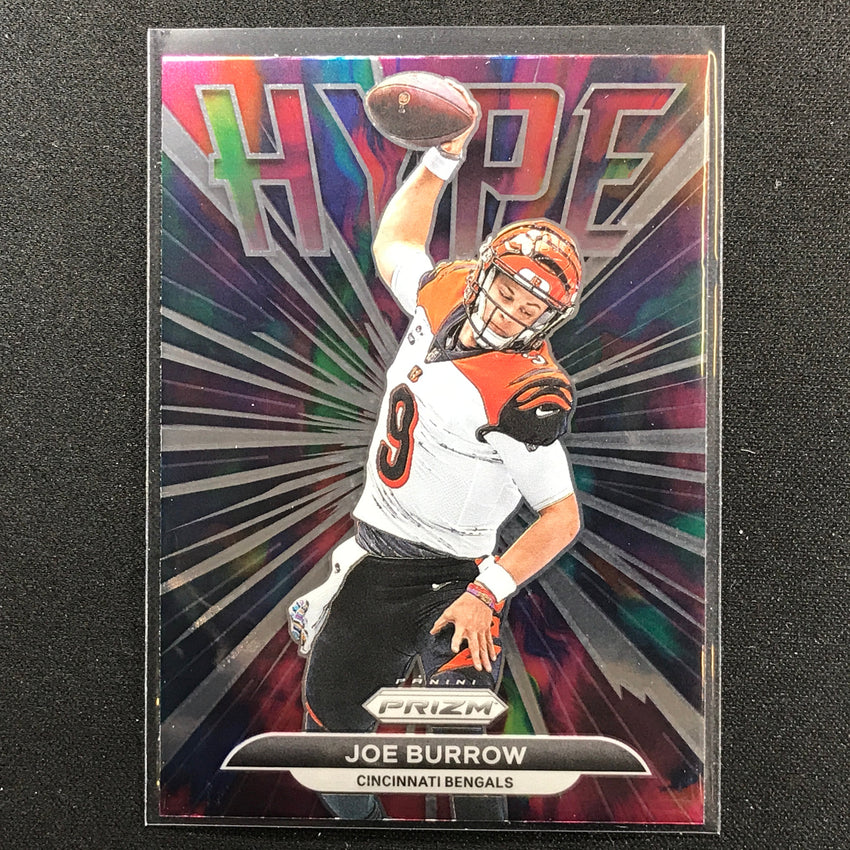 2021 Prizm Joe Burrow Hype Base No 2
