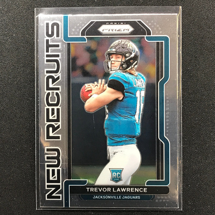 2021 Prizm Trevor Lawrence New Recruits Rookie Base No 1
