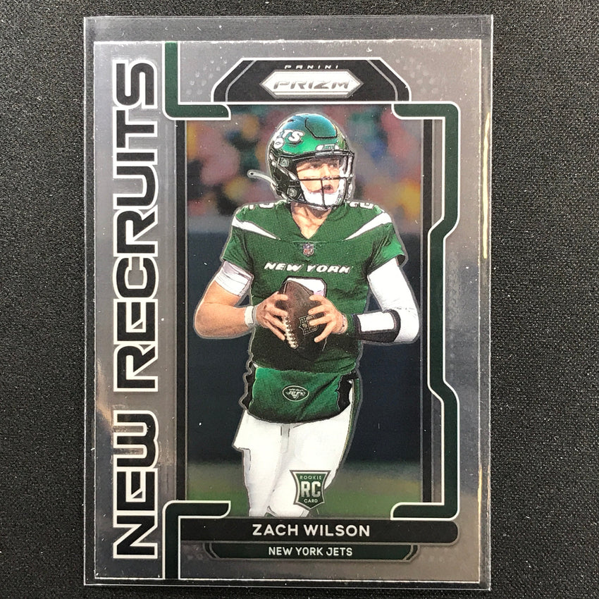 2021 Prizm ZACH WILSON New Recruits Rookie Base #2