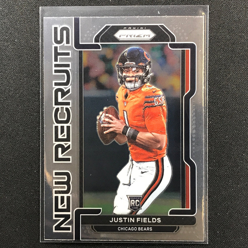 2021 Prizm JUSTIN FIELDS New Recruits Rookie Base #4