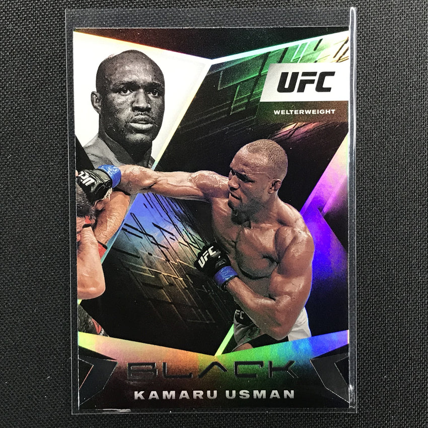 2021 Chronicles KAMARU USMAN Black Base #104