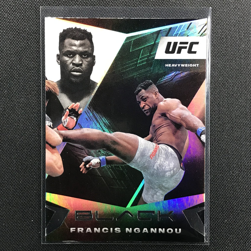 2021 Chronicles Francis Ngannou Black Base No 109