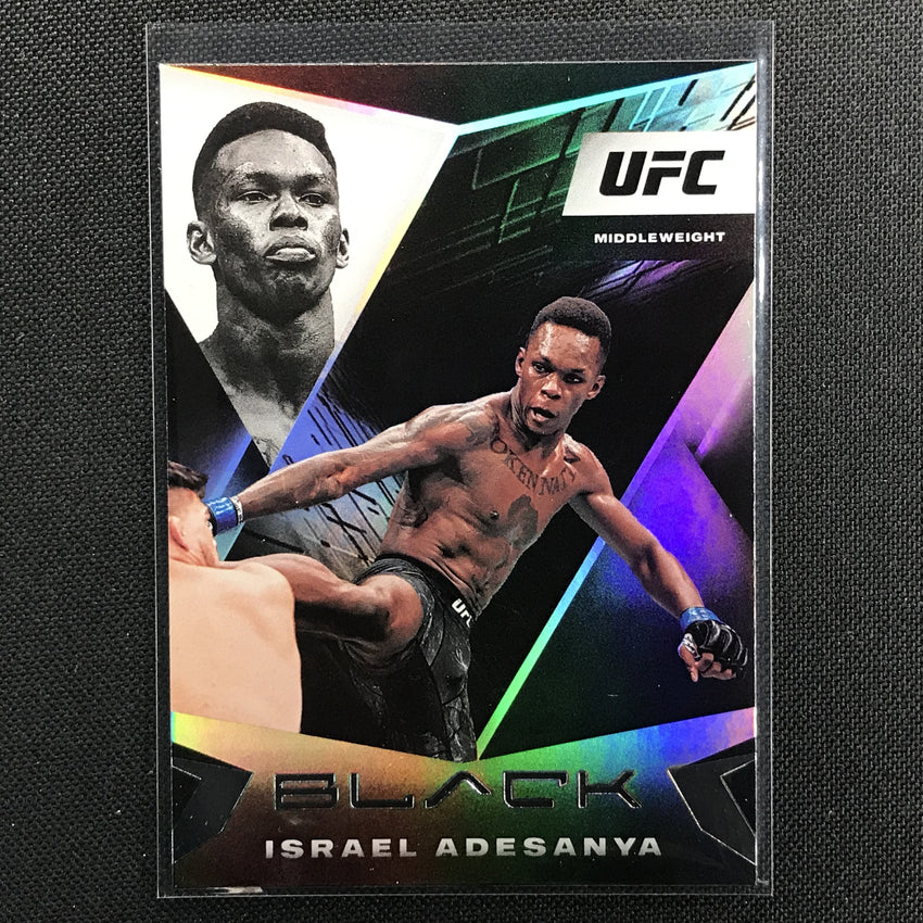 2021 Chronicles ISRAEL ADESANYA Black Base #111