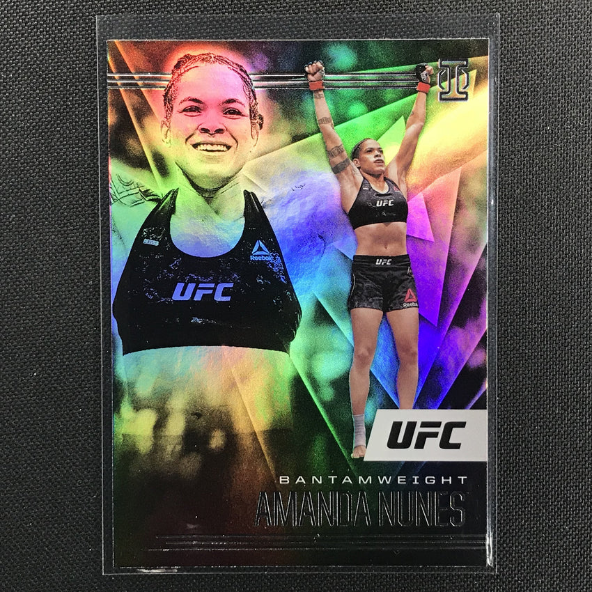 2021 Chronicles AMANDA NUNES Illusions Base #163