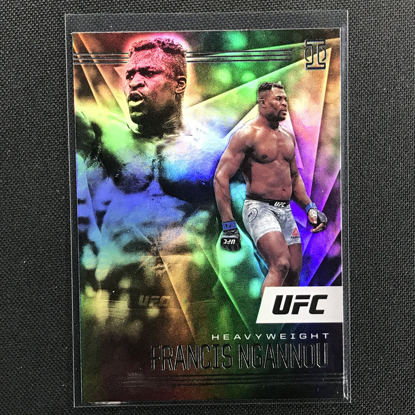 2021 Chronicles Francis Ngannou Illusions Base No 167