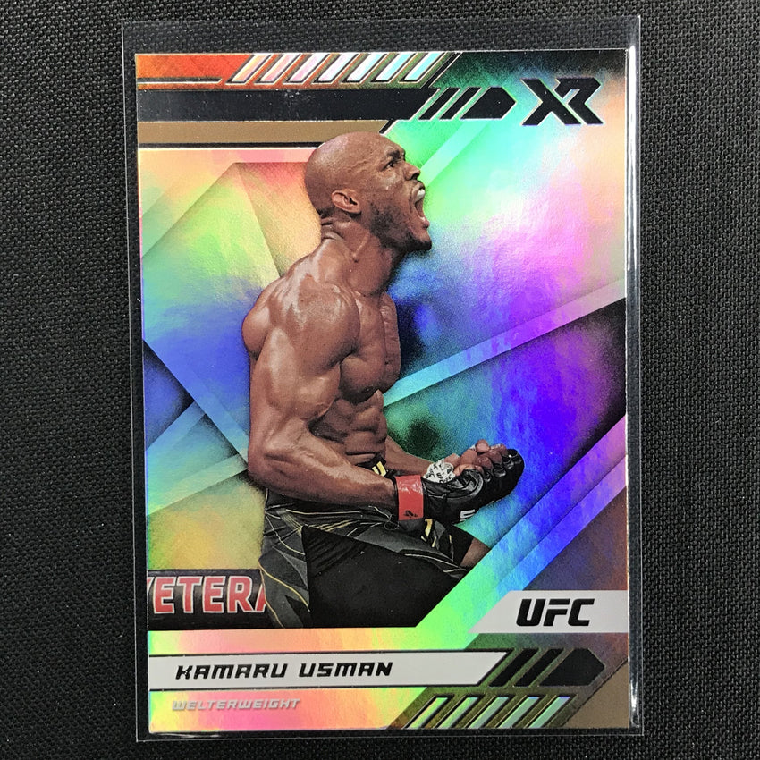 2021 Chronicles KAMARU USMAN XR Base #188