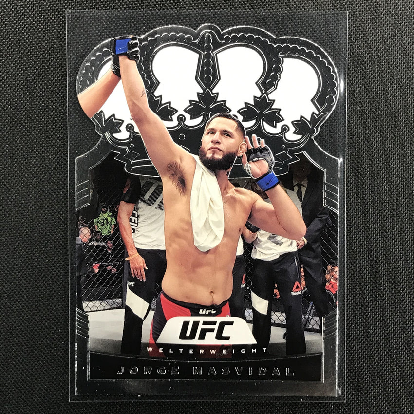 2021 Chronicles JORGE MASVIDAL Crown Royale Base #17