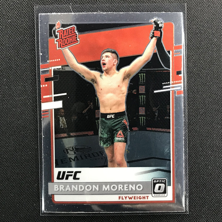 2021 Chronicles Brandon Moreno Donruss Optic Rated Rookie Base No 206