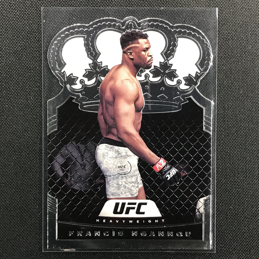 2021 Chronicles Francis Ngannou Crown Royale Base No 20