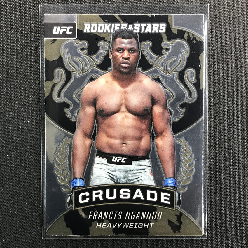 2021 Chronicles Francis Ngannou Rookies And Stars Crusade Base No 230
