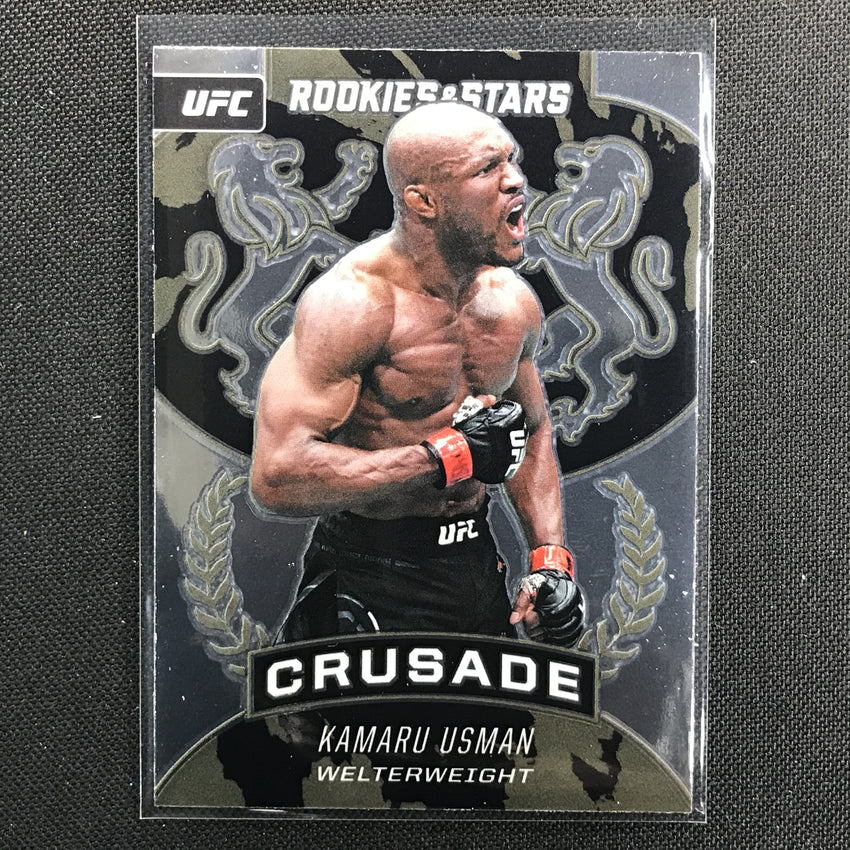 2021 Chronicles Kamaru Usman Rookies And Stars Crusade Base No 231