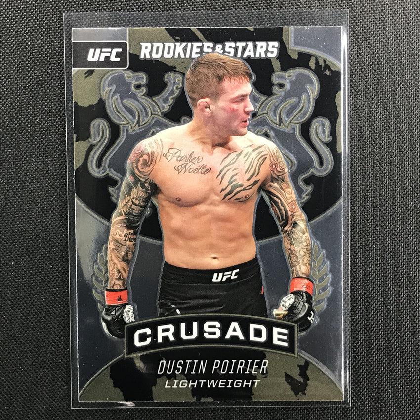 2021 Chronicles Dustin Poirier Rookies And Stars Crusade Base No 235