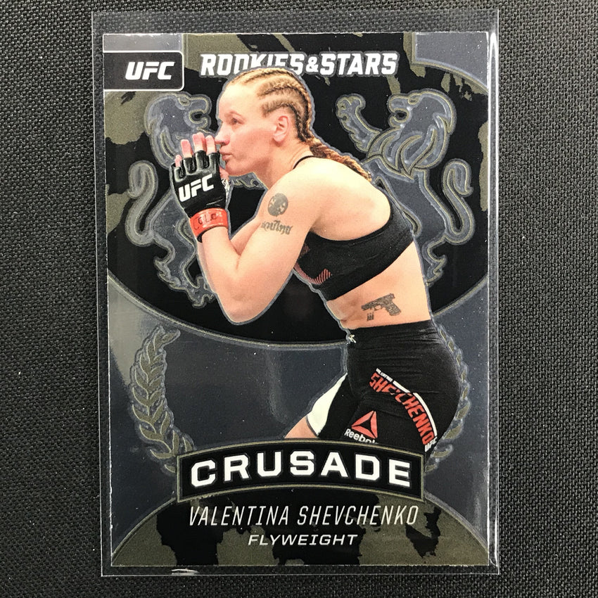 2021 Chronicles Valentina Shevchenko Rookies And Stars Crusade Base No 239
