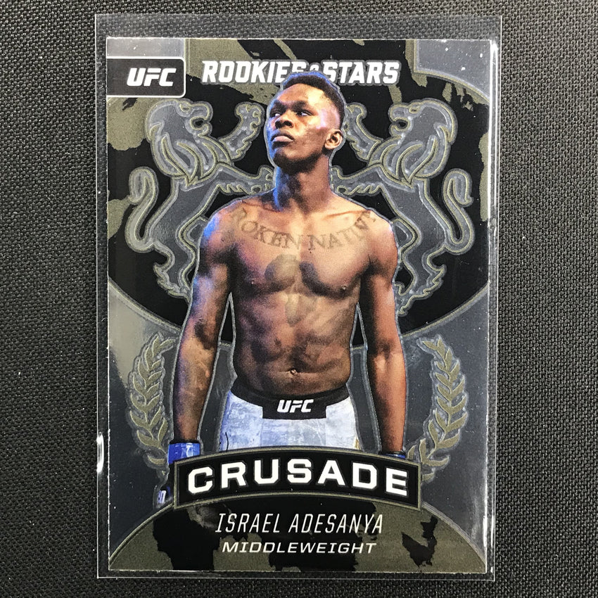 2021 Chronicles Israel Adesanya Rookies And Stars Crusade Base No 240