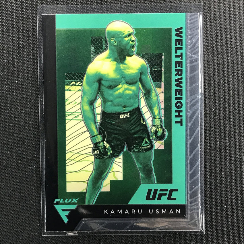 2021 Chronicles KAMARU USMAN Flux Base #258