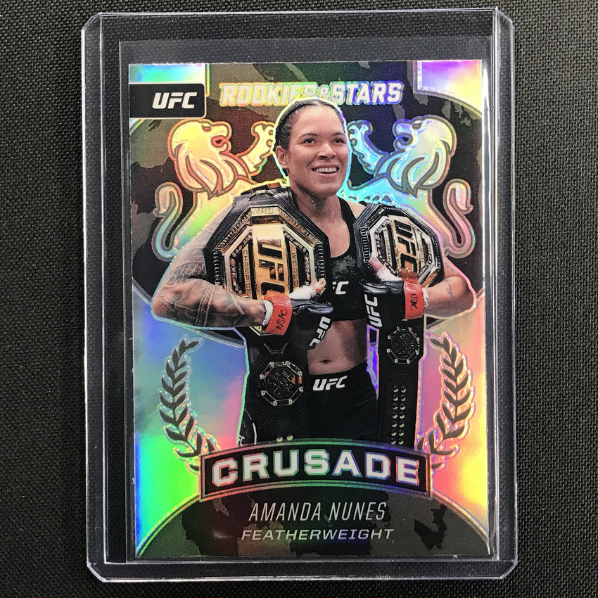 2021 Chronicles Amanda Nunes Rookies And Stars Crusade Silver No 228