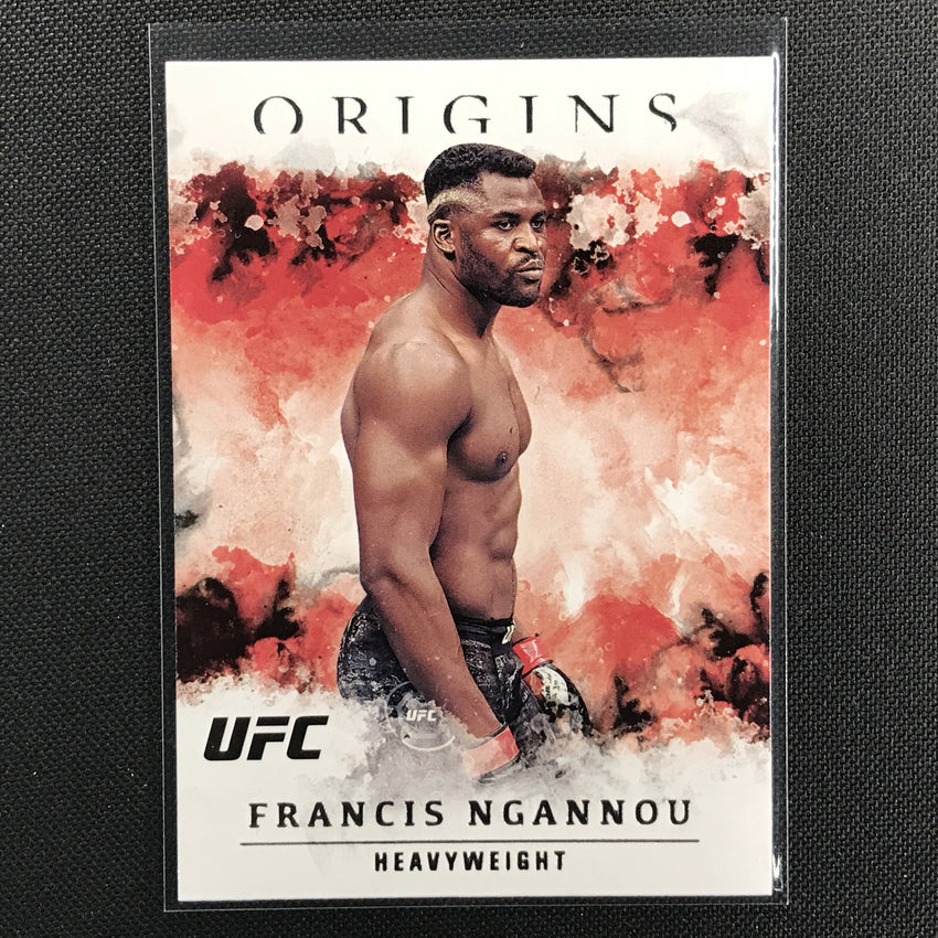 2021 Chronicles Francis Ngannou Origins Base No 34