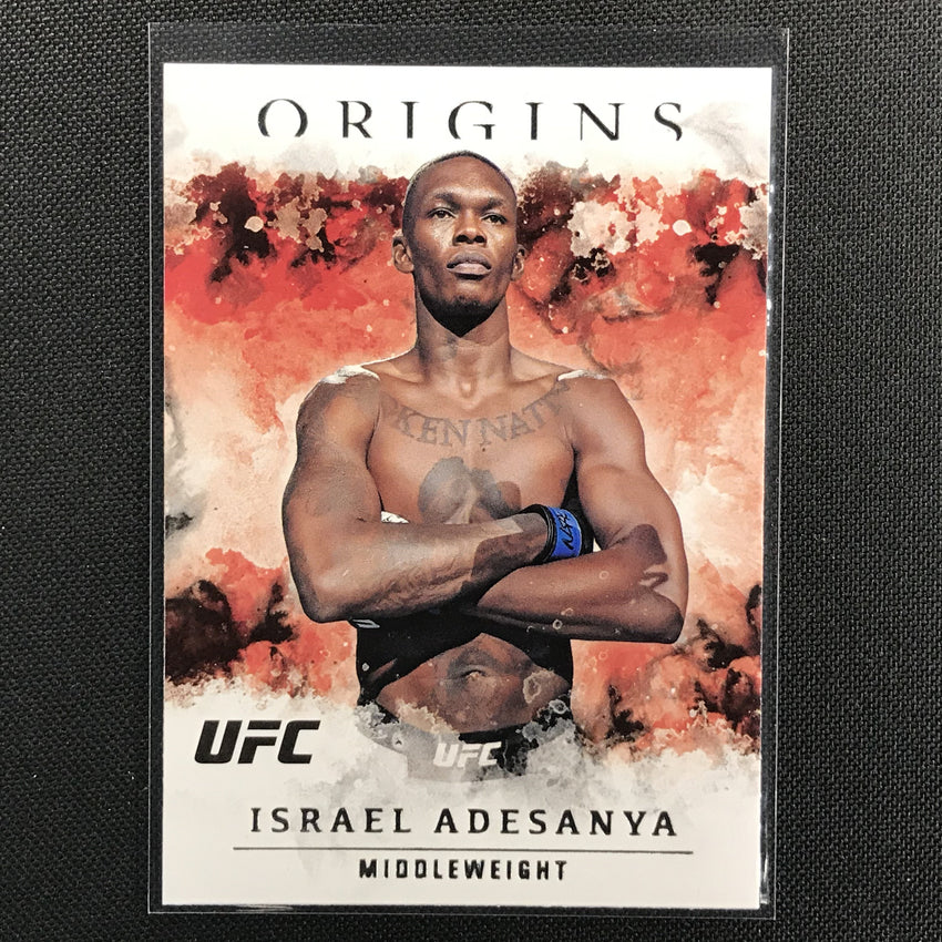2021 Chronicles ISRAEL ADESANYA Origins Base #36