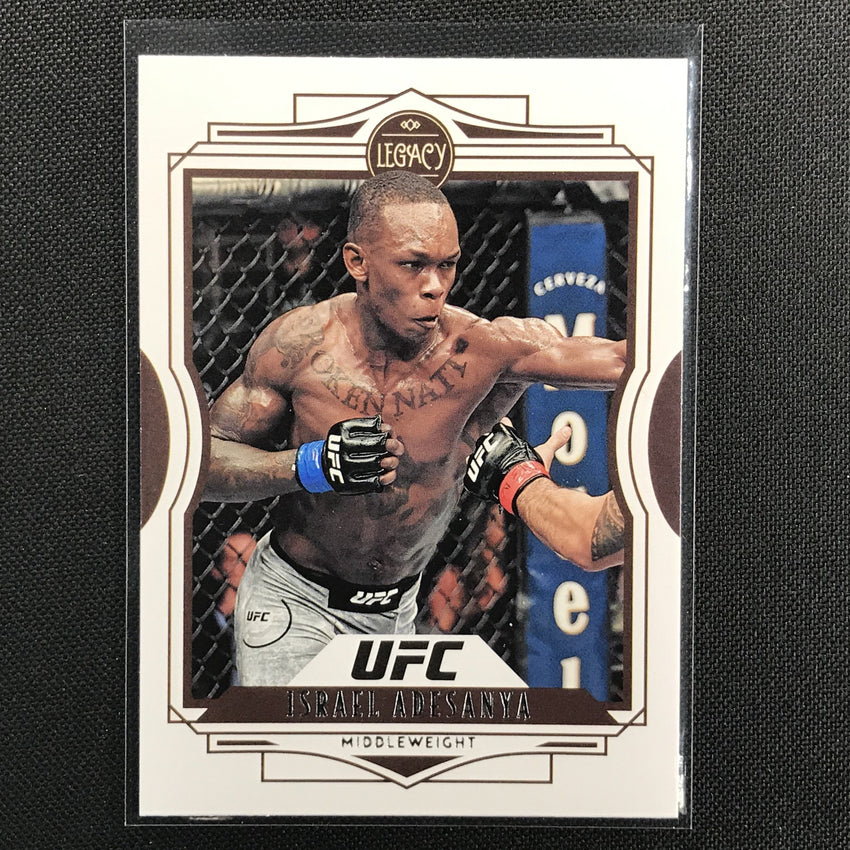 2021 Chronicles ISRAEL ADESANYA Legacy Base #48