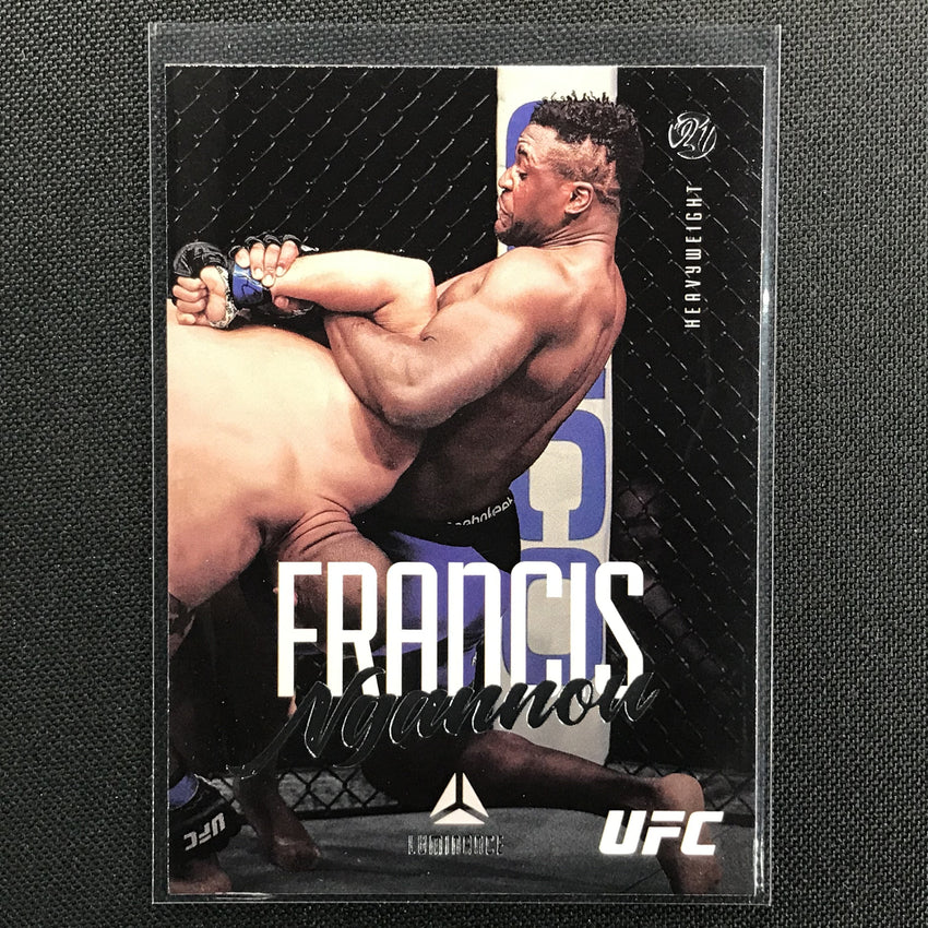 2021 Chronicles Francis Ngannou Luminance Base No 58