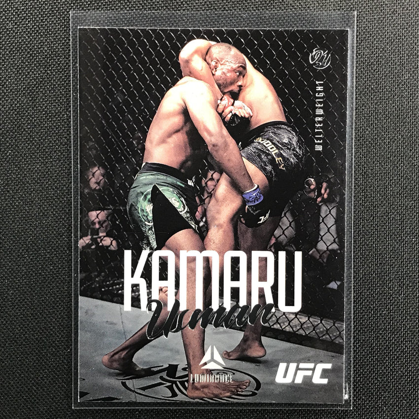 2021 Chronicles KAMARU USMAN Luminance Base #59