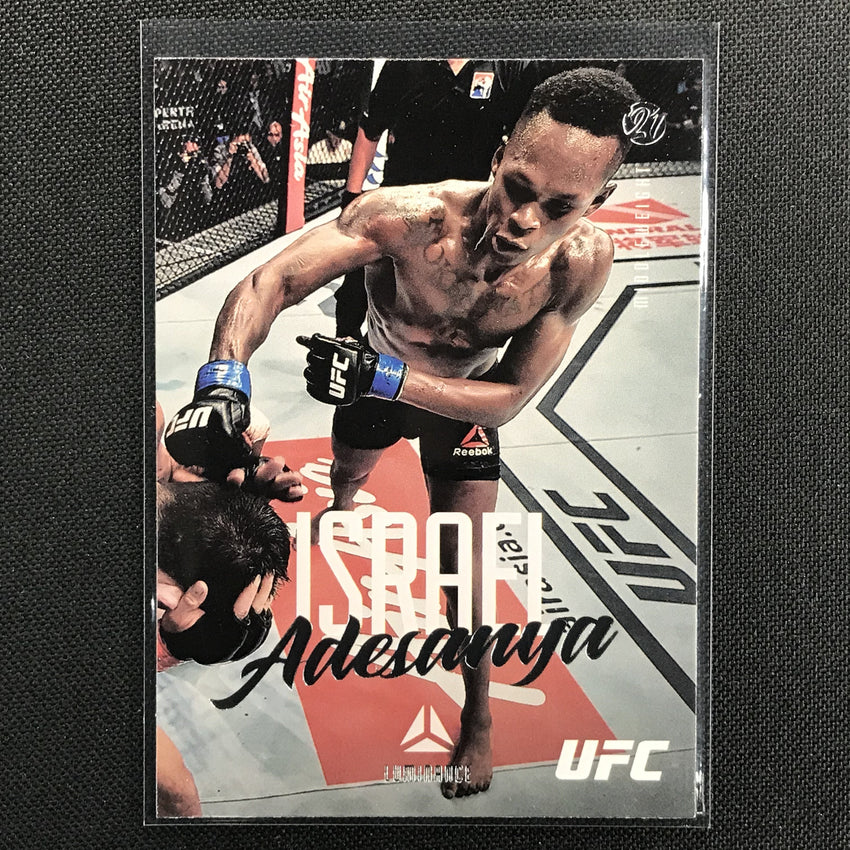 2021 Chronicles ISRAEL ADESANYA Luminance Base #60