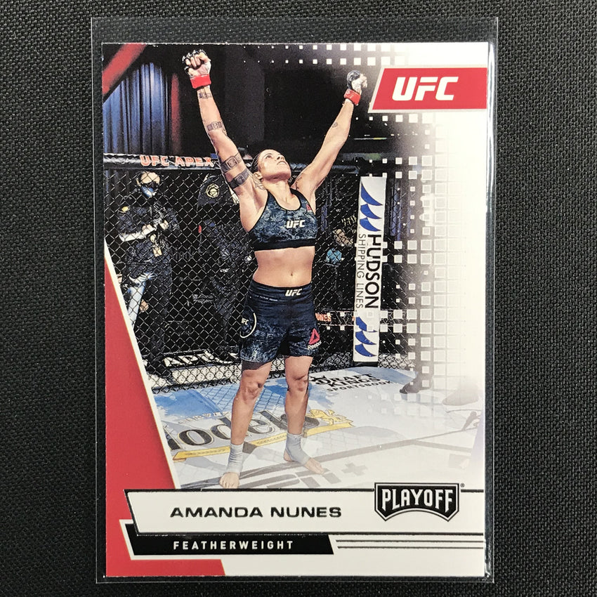 2021 Chronicles AMANDA NUNES Playoff Base #64