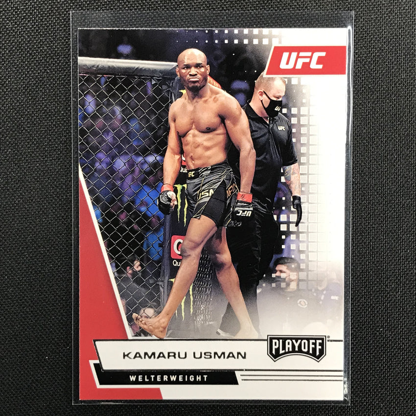 2021 Chronicles KAMARU USMAN Playoff Base #70
