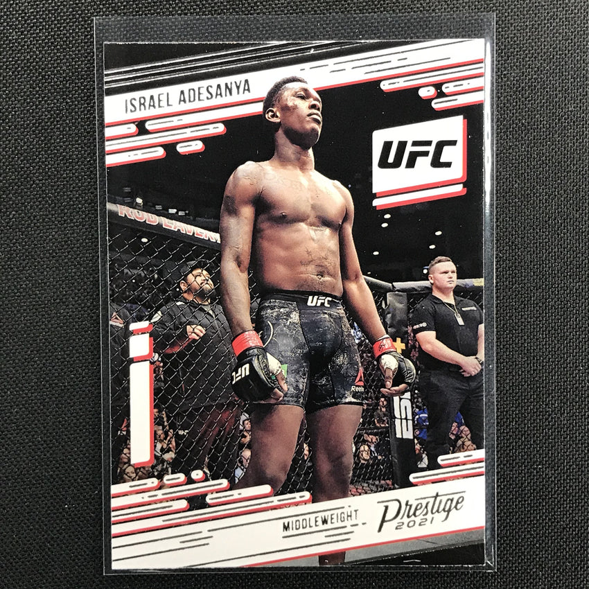 2021 Chronicles ISRAEL ADESANYA Prestige Base #71